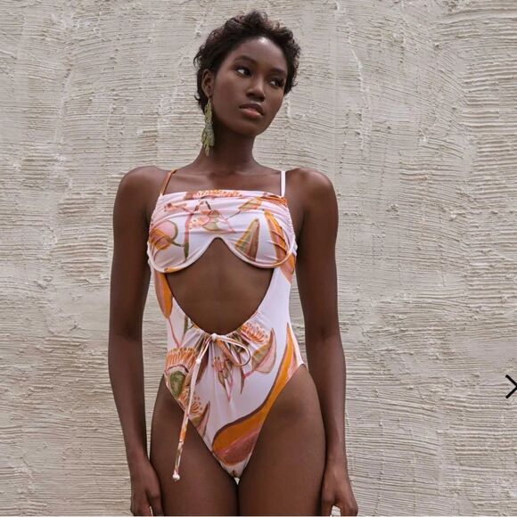 ANDREA IYAMAH Taca one piece SWIMSUIT size medium - Picture 1 of 9